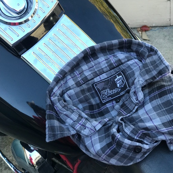 Elixir Button Up Long Sleeve Roll Up Button - Picture 2 of 8